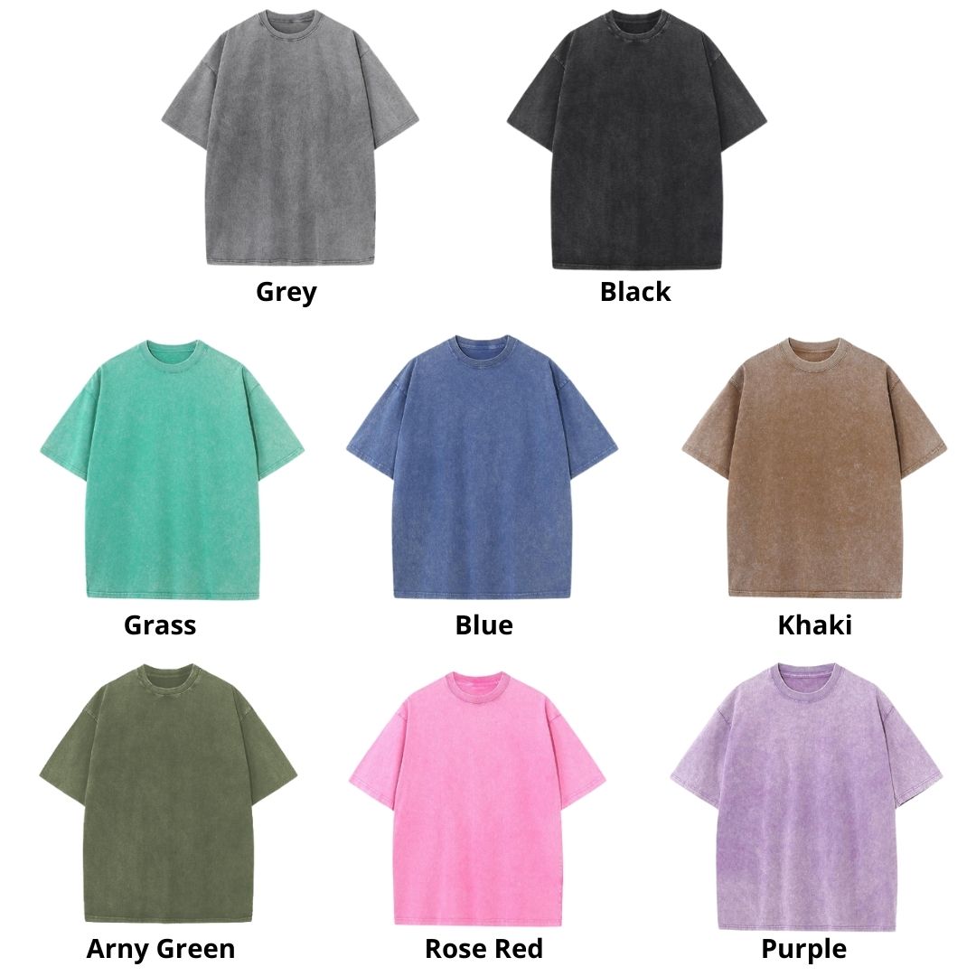 Mineral Wash T Shirt Color - Terraria UK Shop