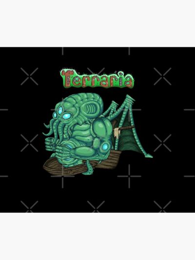Alternative view of Moon Lord Art For Terraria Game S Fans Tapestry