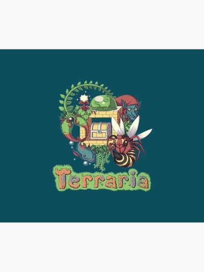Alternative view of Day Gift For Terraria Game Jungle Tapestry
