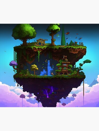 Alternative view of Terraria Tapestry