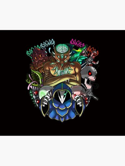 Alternative view of Gift For Men Terraria Game Boss Halloween Tapestry
