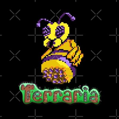 Alternative view of Terraria Action Adventure Sandbox Game Cute Bees Design Tote Bag