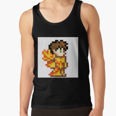 Alternative view of Terraria Pixel Art Solar Flare Armor Fan Art Tank Top