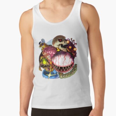 Alternative view of Gifts For Men Terraria Game Boss For Fans Rush Halloween Tank Top