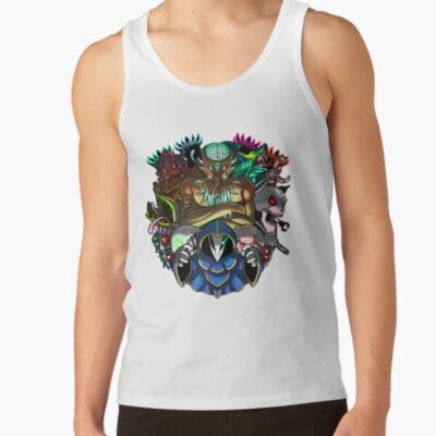 Alternative view of Gift For Men Terraria Game Boss Halloween Tank Top