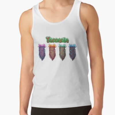 Alternative view of Classic Design Terraria Game Monsters Tank Top