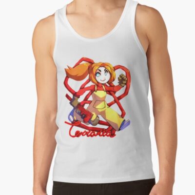 Alternative view of Graphic Terraria Game Cute Girl Awesome Design Tank Top