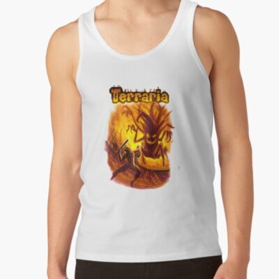 Alternative view of People Call Me Terraria Game Mourning For Fans Wood Halloween Tank Top
