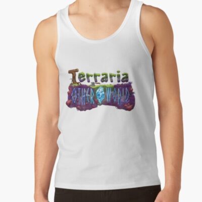 Alternative view of Retro Beautiful Design Terraria Game Other World Tank Top