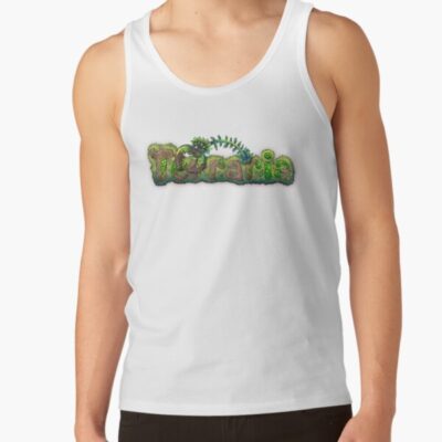 Alternative view of More Then Awesome Terraria Game Logo Christmas Tank Top