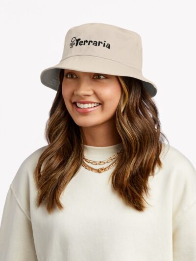 Alternative view of Terraria Merch Terraria Logo Bucket Hat