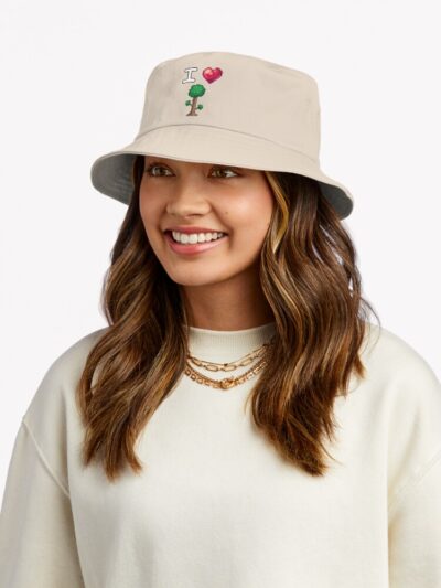 Alternative view of I Love Terraria Bucket Hat