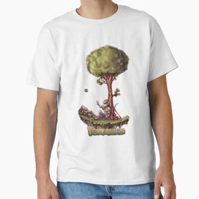 Alternative view of Terraria The Terrarian T-shirt