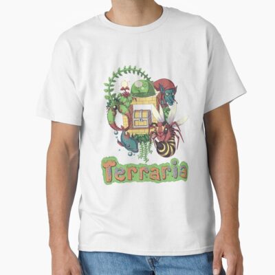Alternative view of Day Gift For Terraria Game Jungle Halloween T-shirt