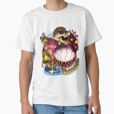 Alternative view of Gifts For Men Terraria Game Boss For Fans Rush Halloween T-shirt