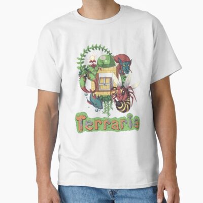 Alternative view of Terraria 2011 Jungle Style T-shirt