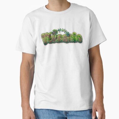 Alternative view of More Then Awesome Terraria Game Logo Christmas T-shirt