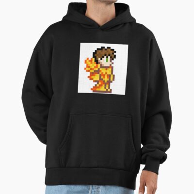 Alternative view of Terraria Pixel Art Solar Flare Armor Fan Art Hoodie