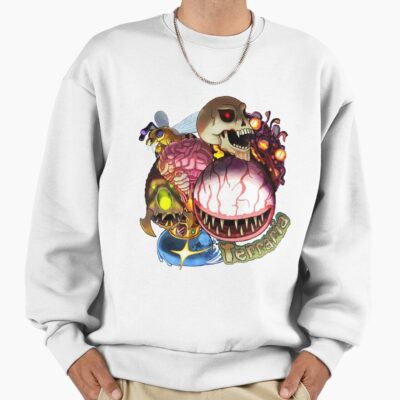 Alternative view of Funny Art Terraria Game Sweatshirt