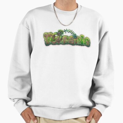 Alternative view of More Then Awesome Terraria Game Logo Christmas Sweatshirt