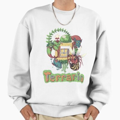 Alternative view of Day Gift For Terraria Game Jungle Halloween Sweatshirt