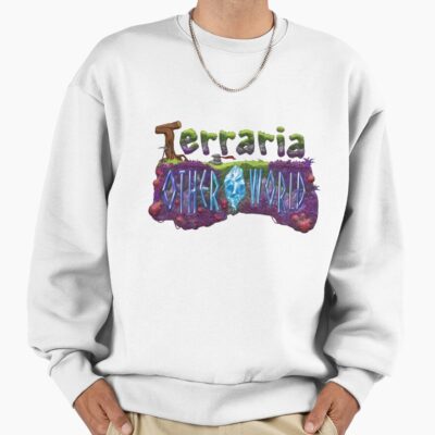 Alternative view of Retro Beautiful Design Terraria Game Other World Sweatshirt