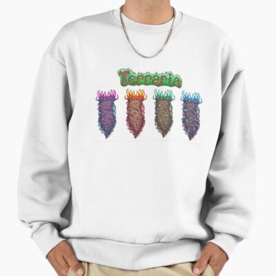 Alternative view of Classic Design Terraria Game Monsters Sweatshirt