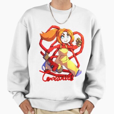 Alternative view of Graphic Terraria Game Cute Girl Awesome Design Sweatshirt