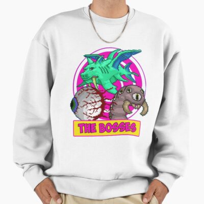 Alternative view of Terraria Game The Bosses Sweatshirt