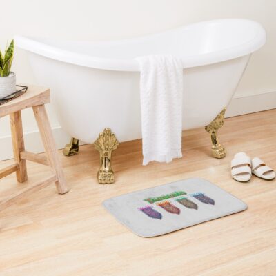 Alternative view of Classic Design Terraria Game Monsters Bath Mat