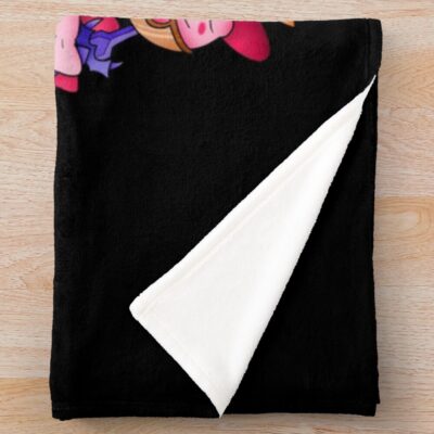 Alternative view of Terraria Game Character Cosplay Cute Design Throw Blanket