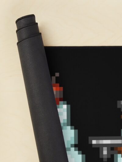 Alternative view of Terraria Snowman Christmas Mouse Pad