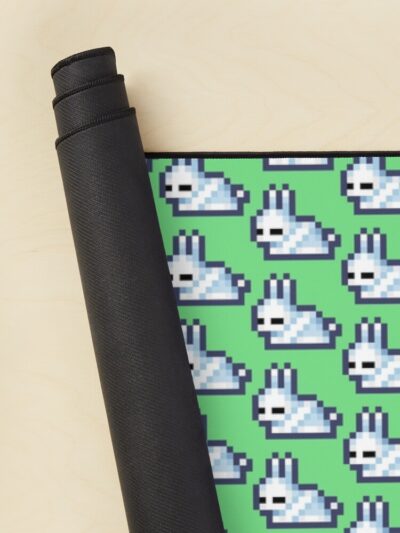Alternative view of Sleepy Terraria Bunny Mouse Pad